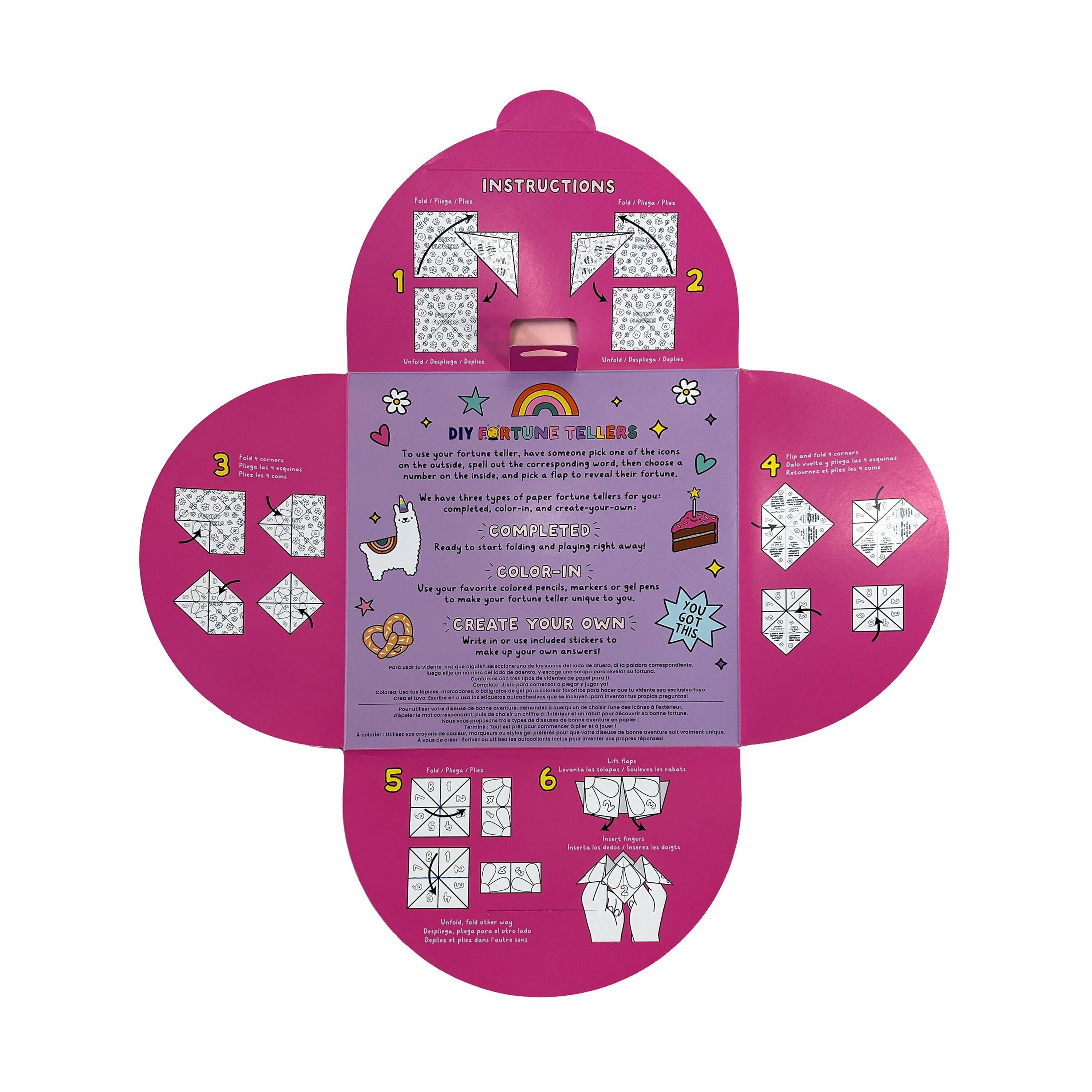 D.I.Y. Fortune Tellers (Set of 24 Designs)