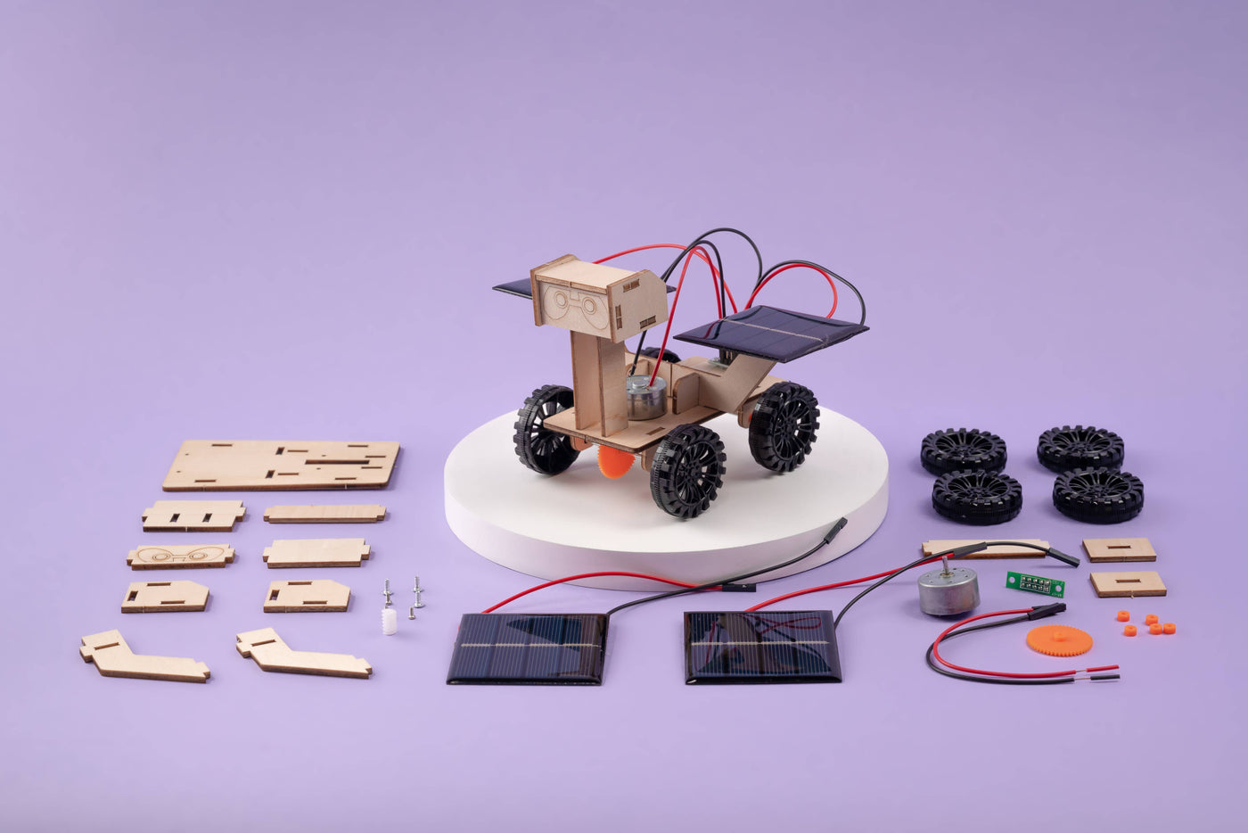 Solar Powered Mars Exploration Rover DIY Kit