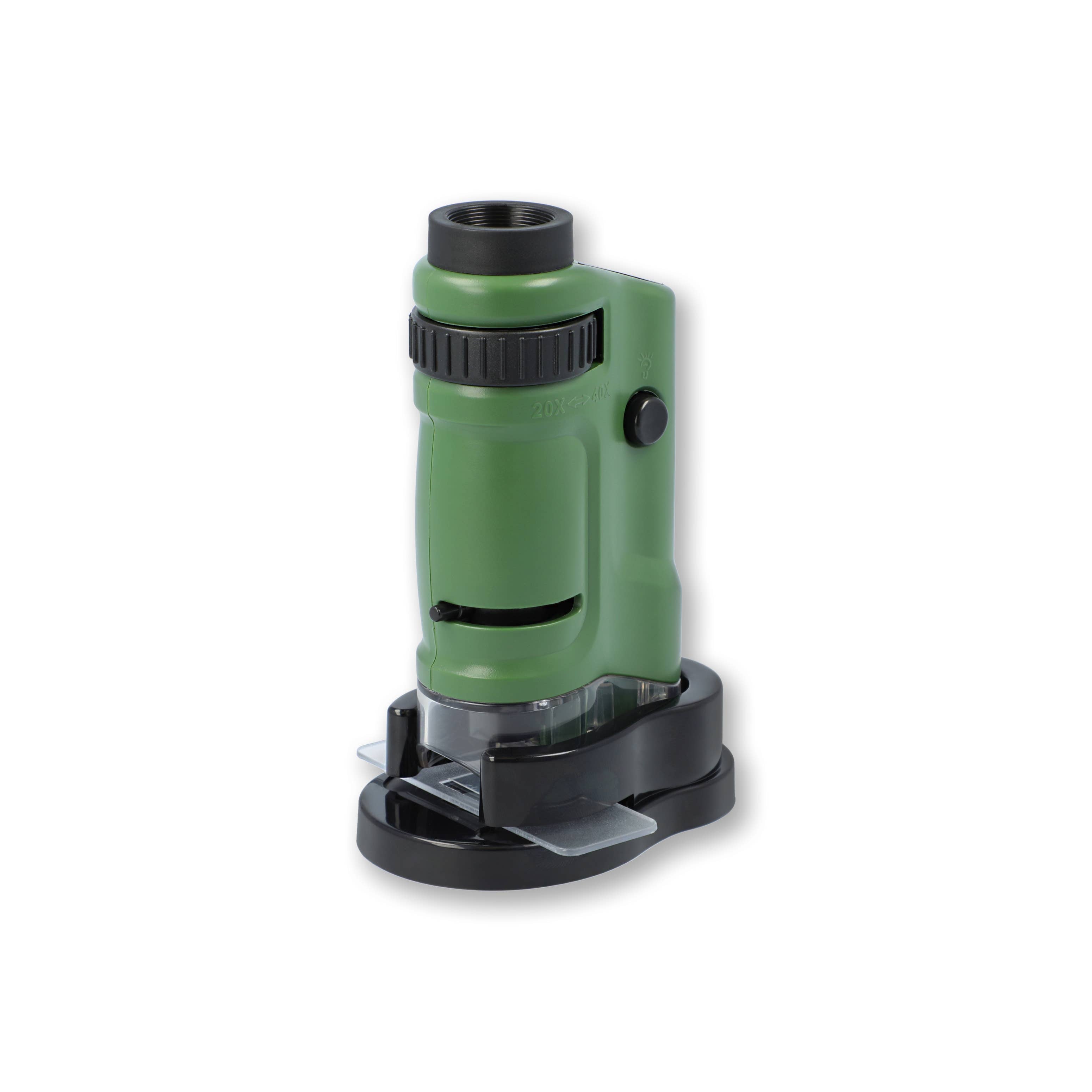 20x-40x, Zoom LED Lighted Pocket Microscope - Science Fun