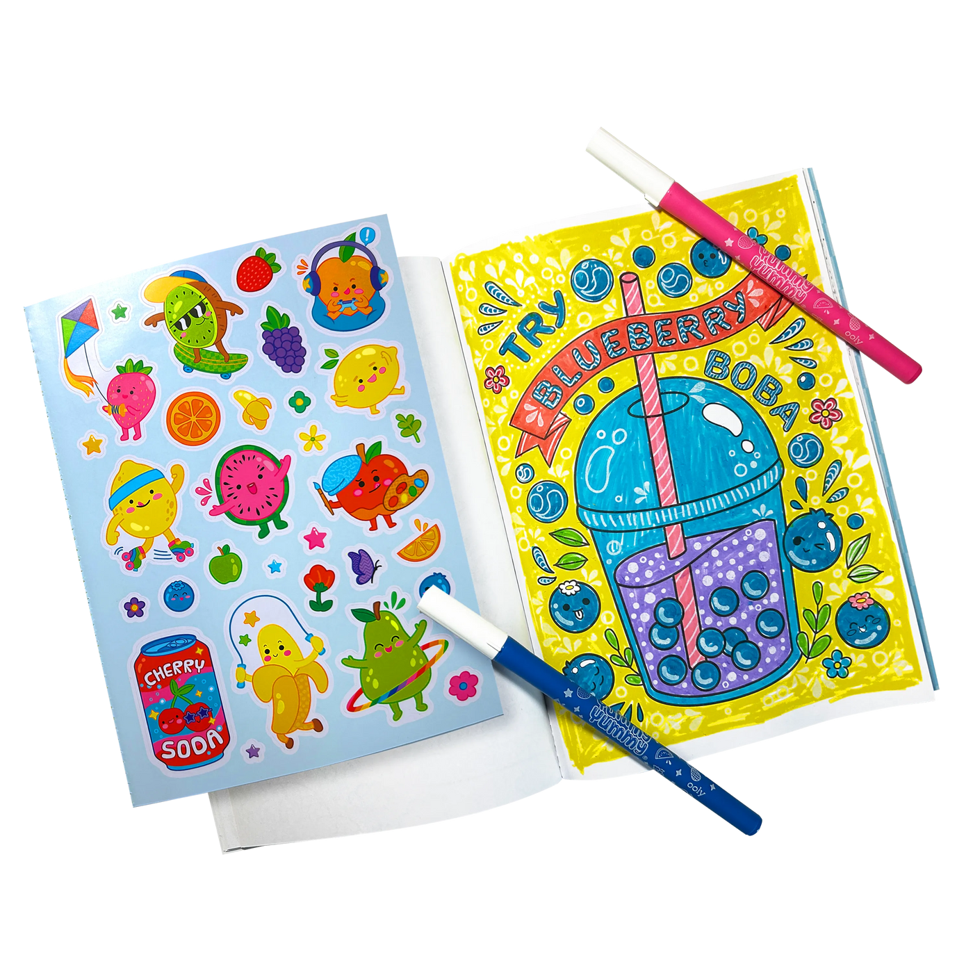 Yummy Yummy: Scented Coloring Kit