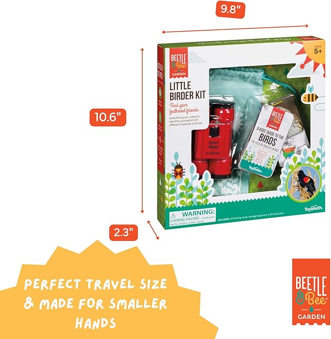 Beetle & Bee Garden Little Birder Set