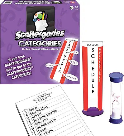 Scattergories Categories