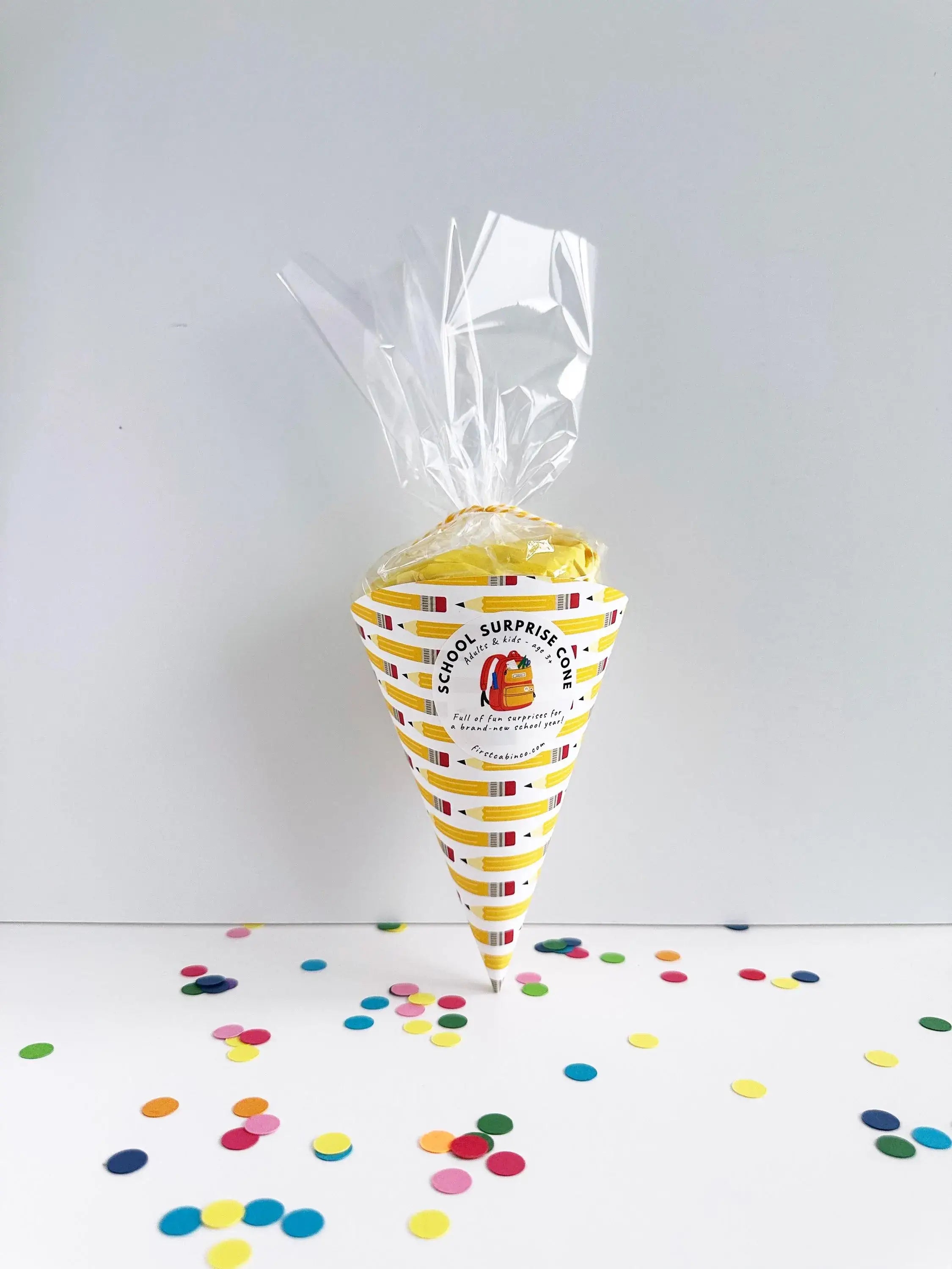 School Surprise Cone – First Day of School Surprise