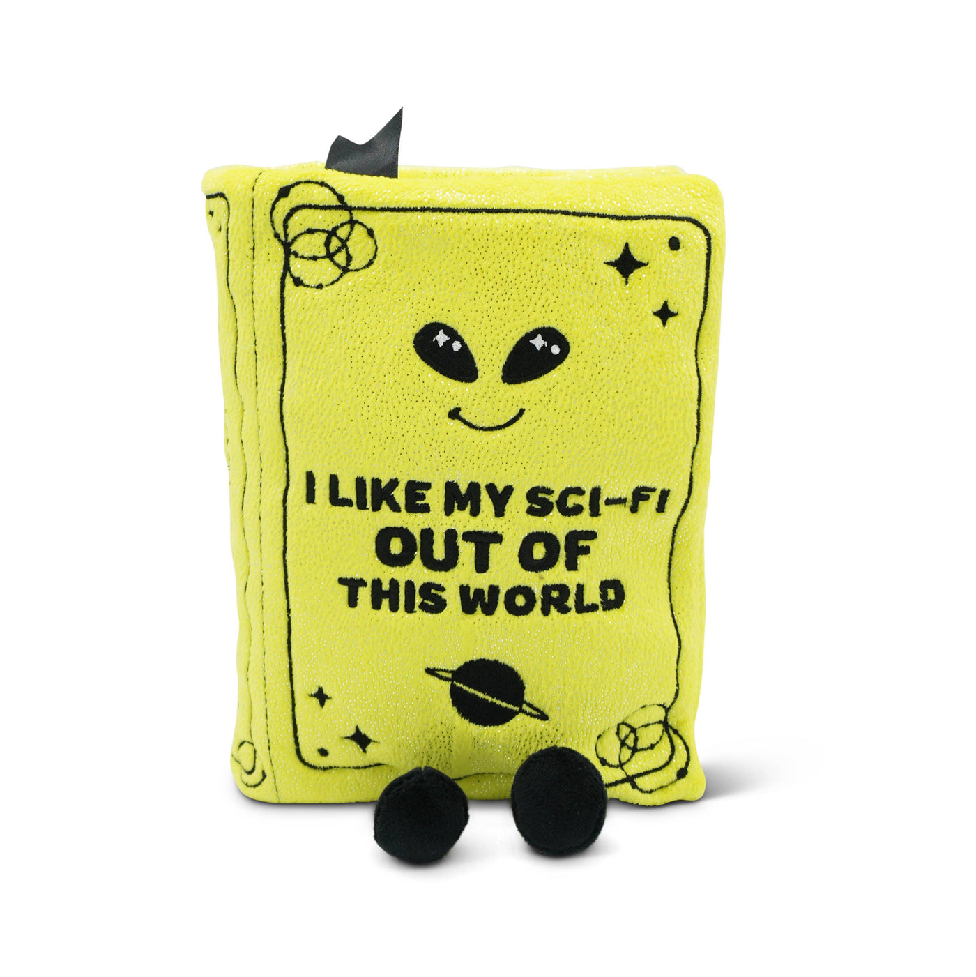 “I Like My Sci-fi Out of This World” Book Plush
