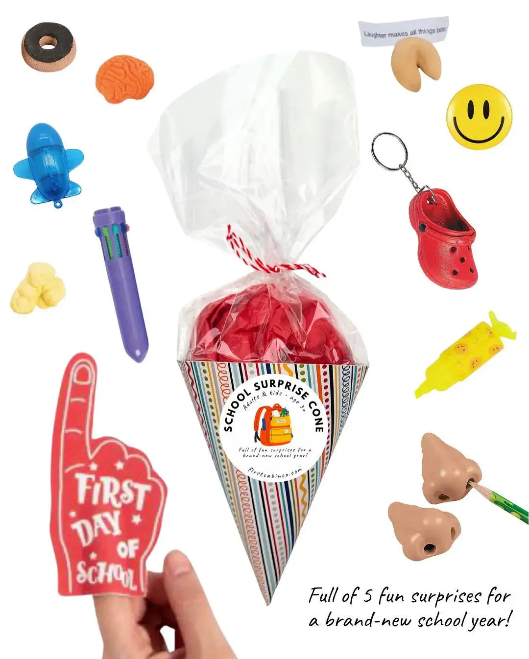 School Surprise Cone – First Day of School Surprise