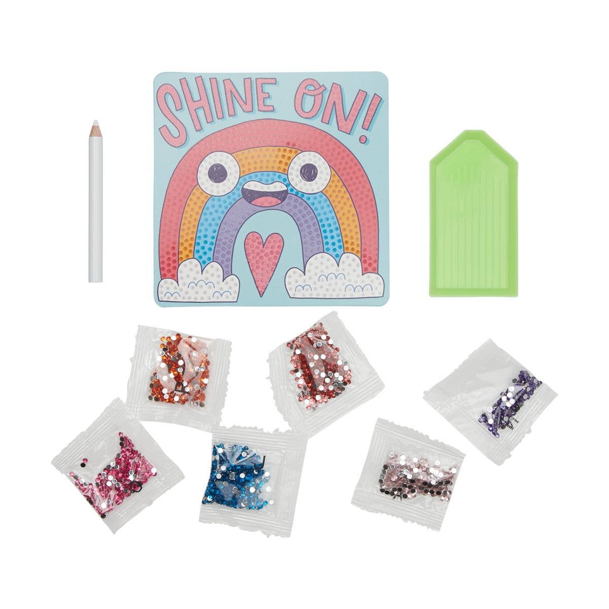 Razzle Dazzle D.I.Y. Mini Gem Art Kit - Rad Rainbow