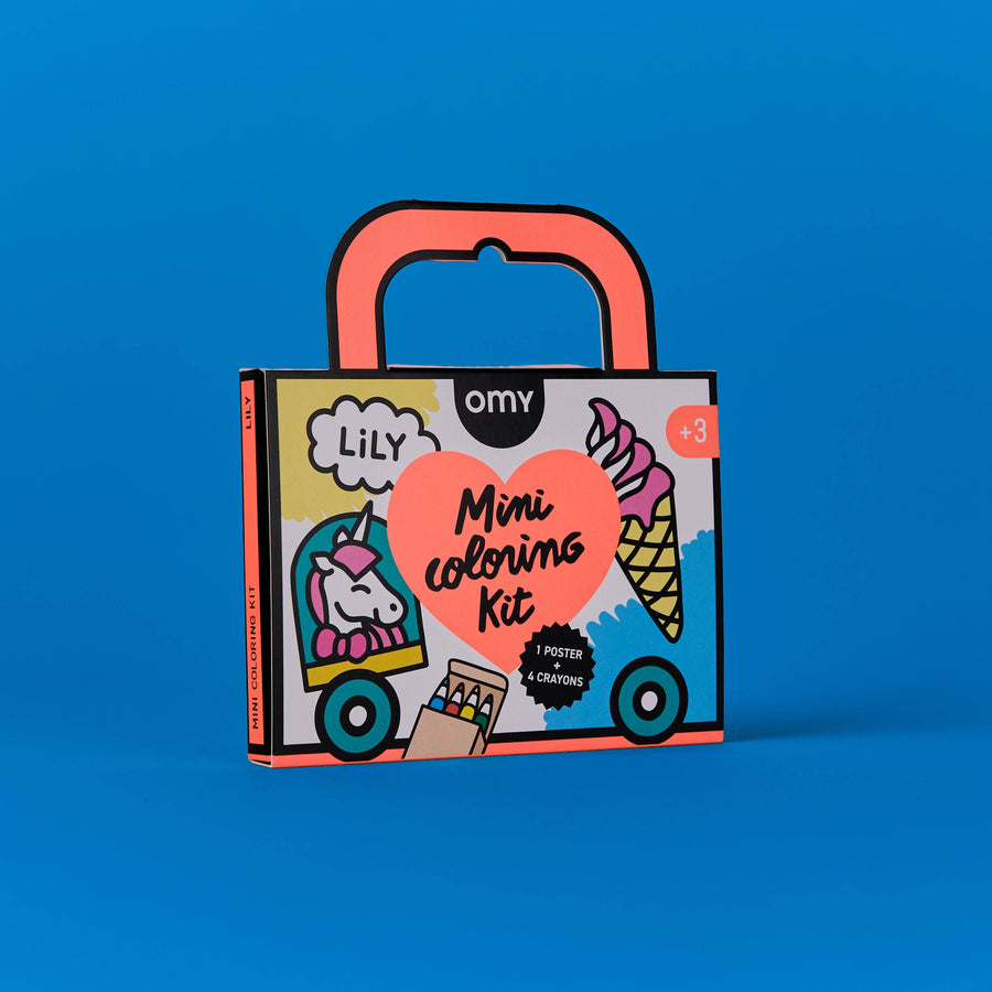 MINI POCKET COLORING - UNICORN