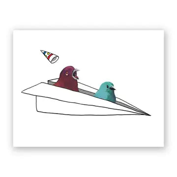 Birthday Card - Mockingbird