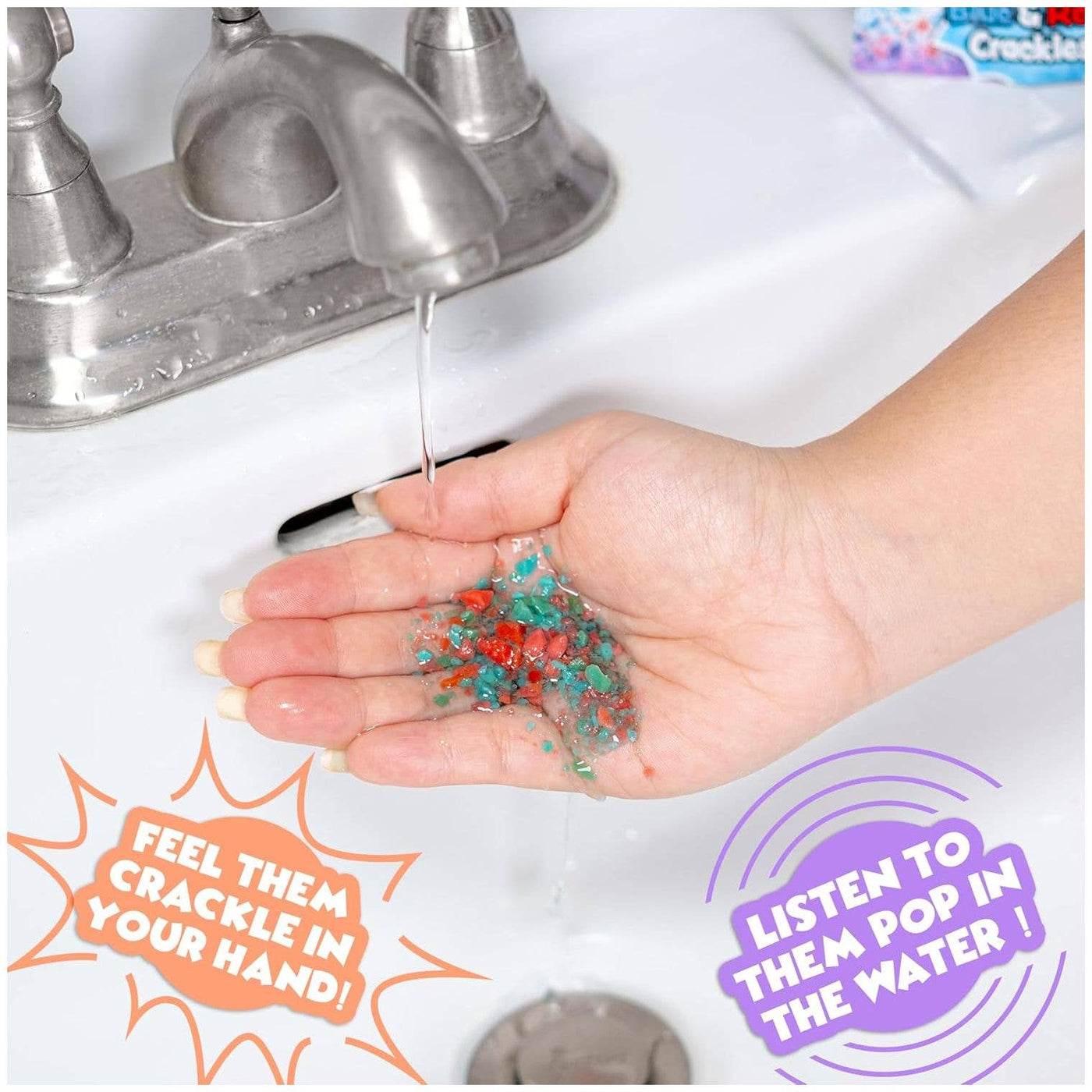 Bath Crackles Bath Toy - Packet