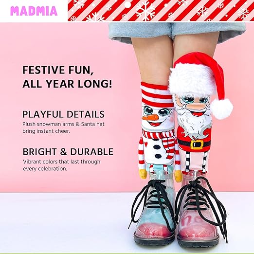 Madmia Socks - Santa Snowman