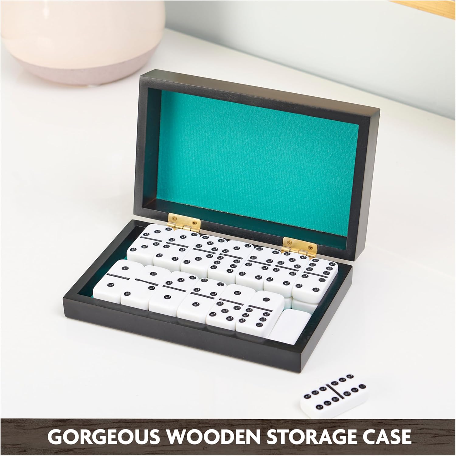 Deluxe Double-6 Dominoes