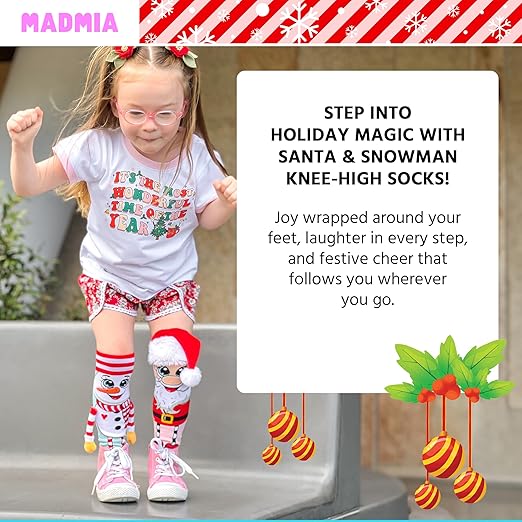 Madmia Socks - Santa Snowman