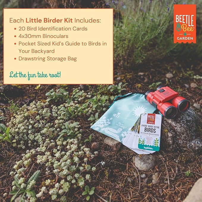 Beetle & Bee Garden Little Birder Set