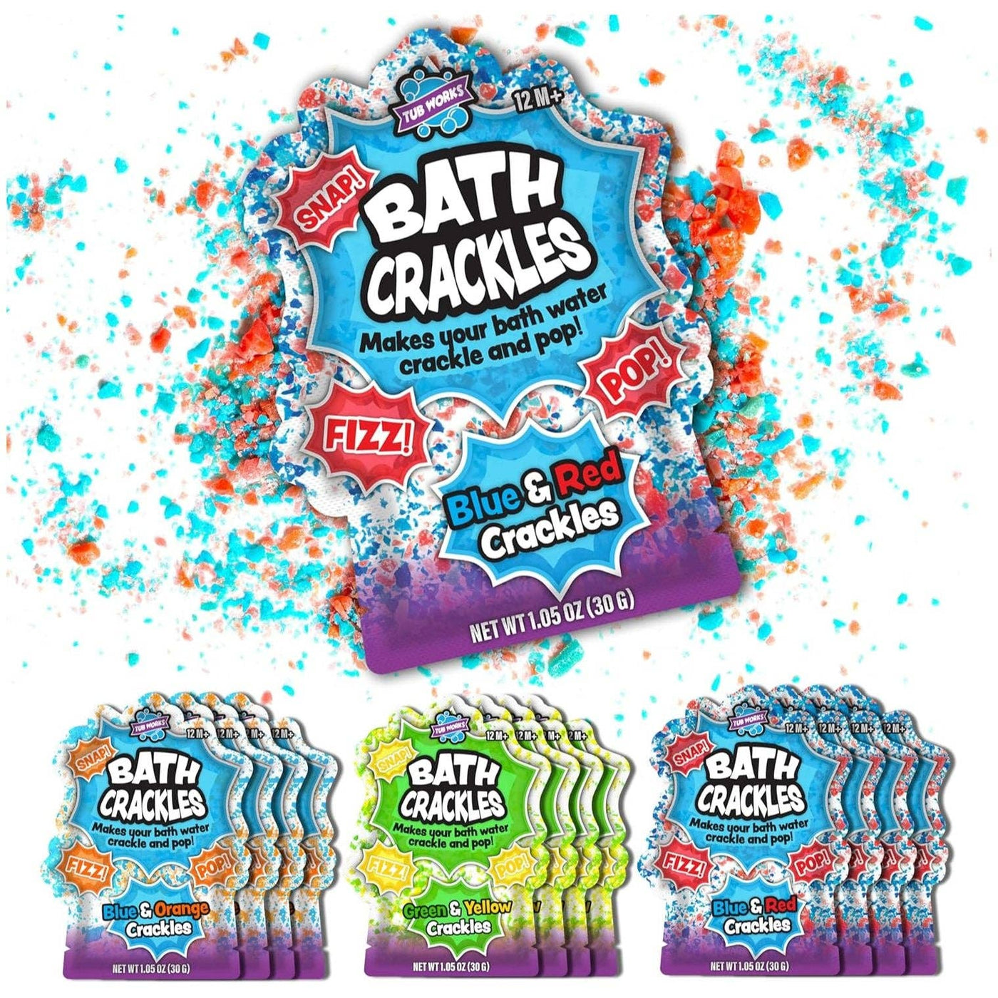 Bath Crackles Bath Toy - Packet