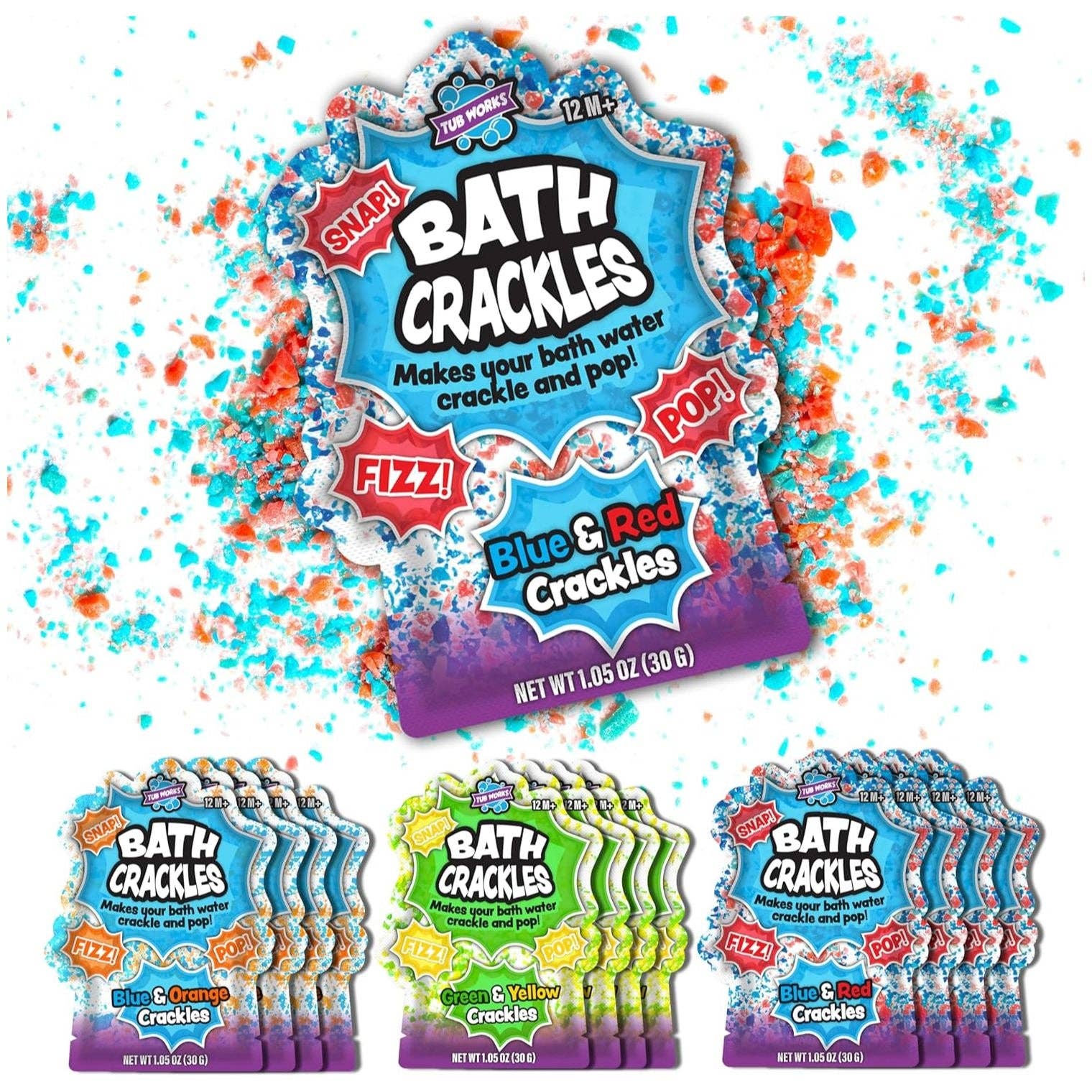 Bath Crackles Bath Toy - Packet