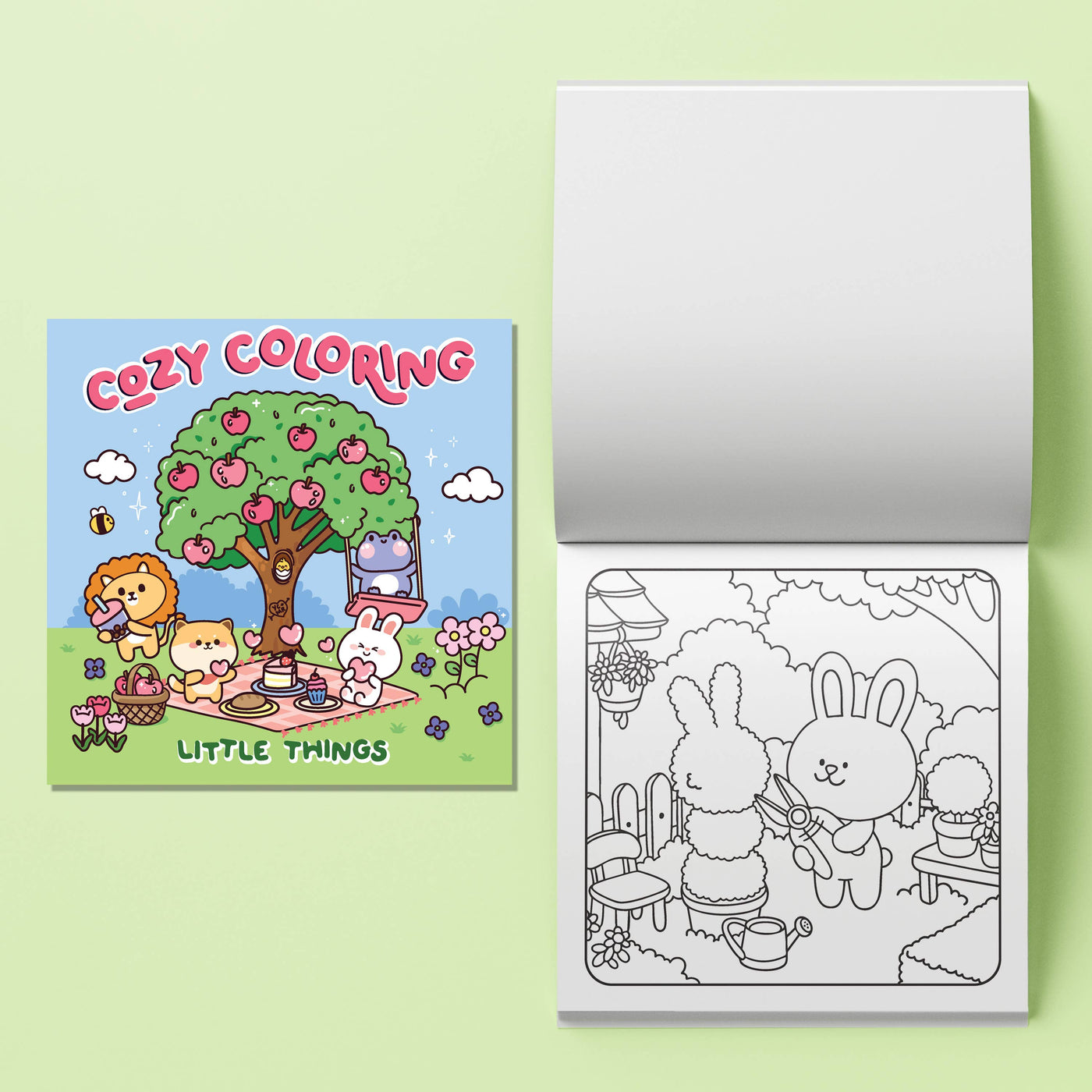 Cozy Coloring Little Things Kit