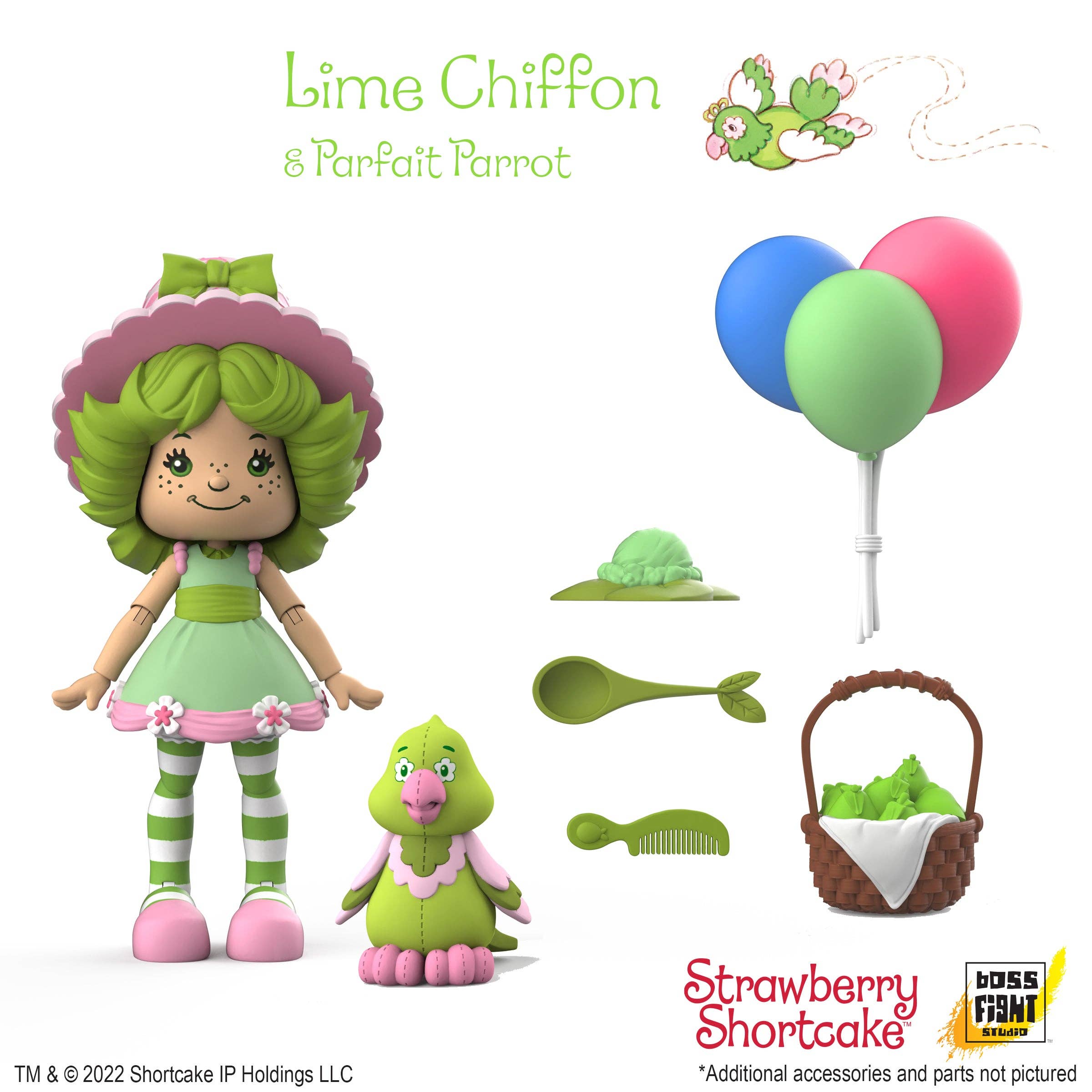 Strawberry Shortcake : Premium Deluxe Lime Chiffon Figure