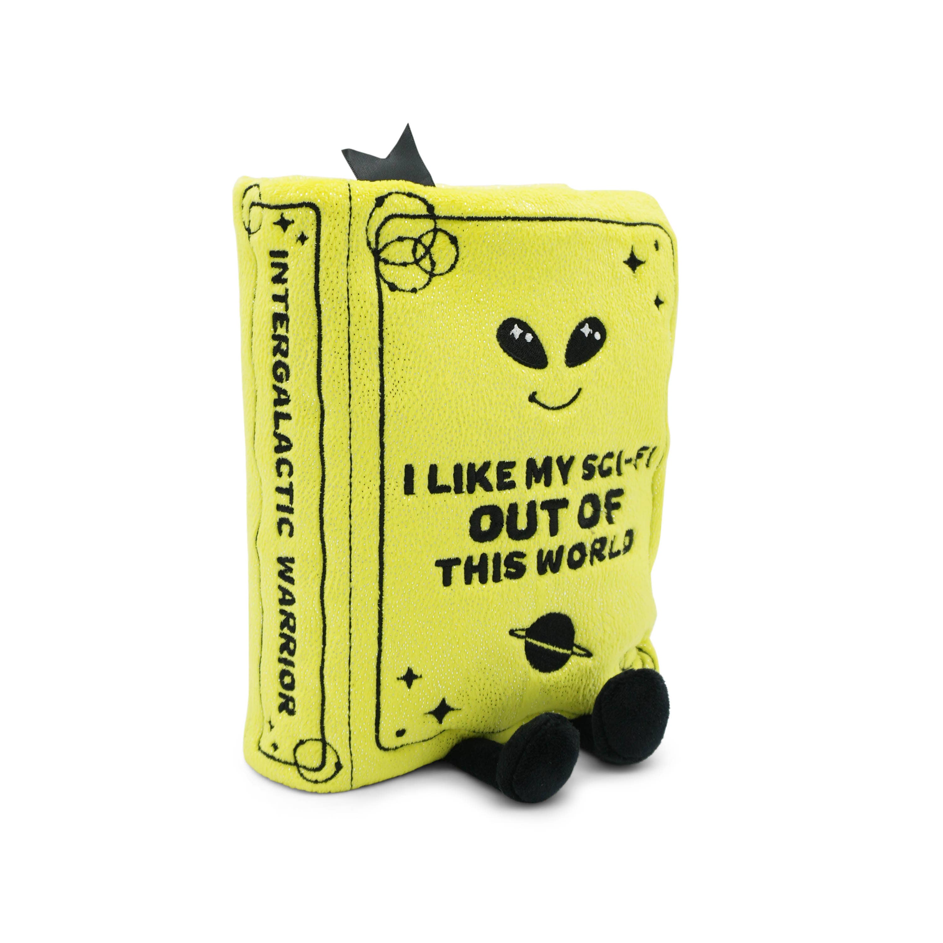 “I Like My Sci-fi Out of This World” Book Plush