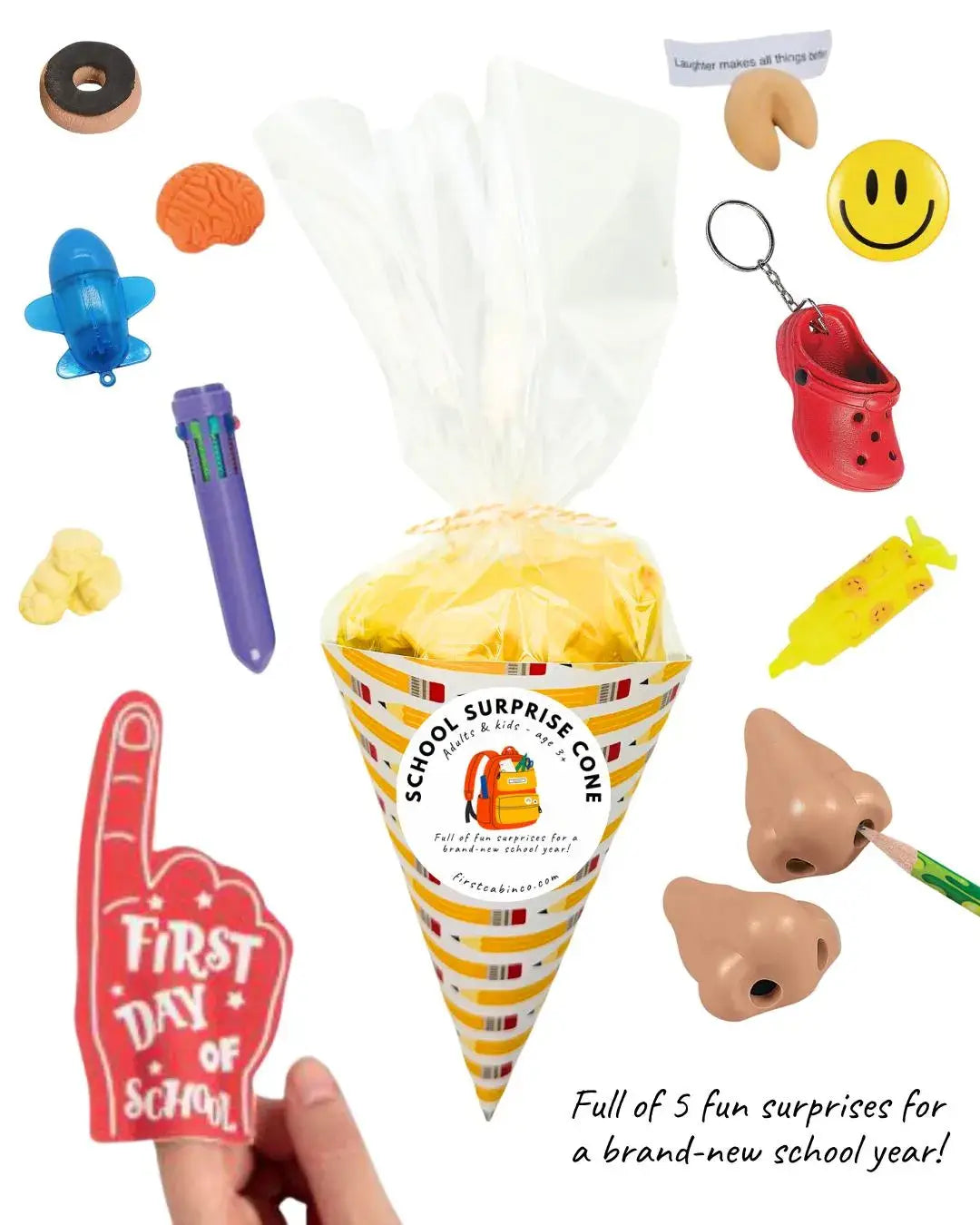 School Surprise Cone – First Day of School Surprise