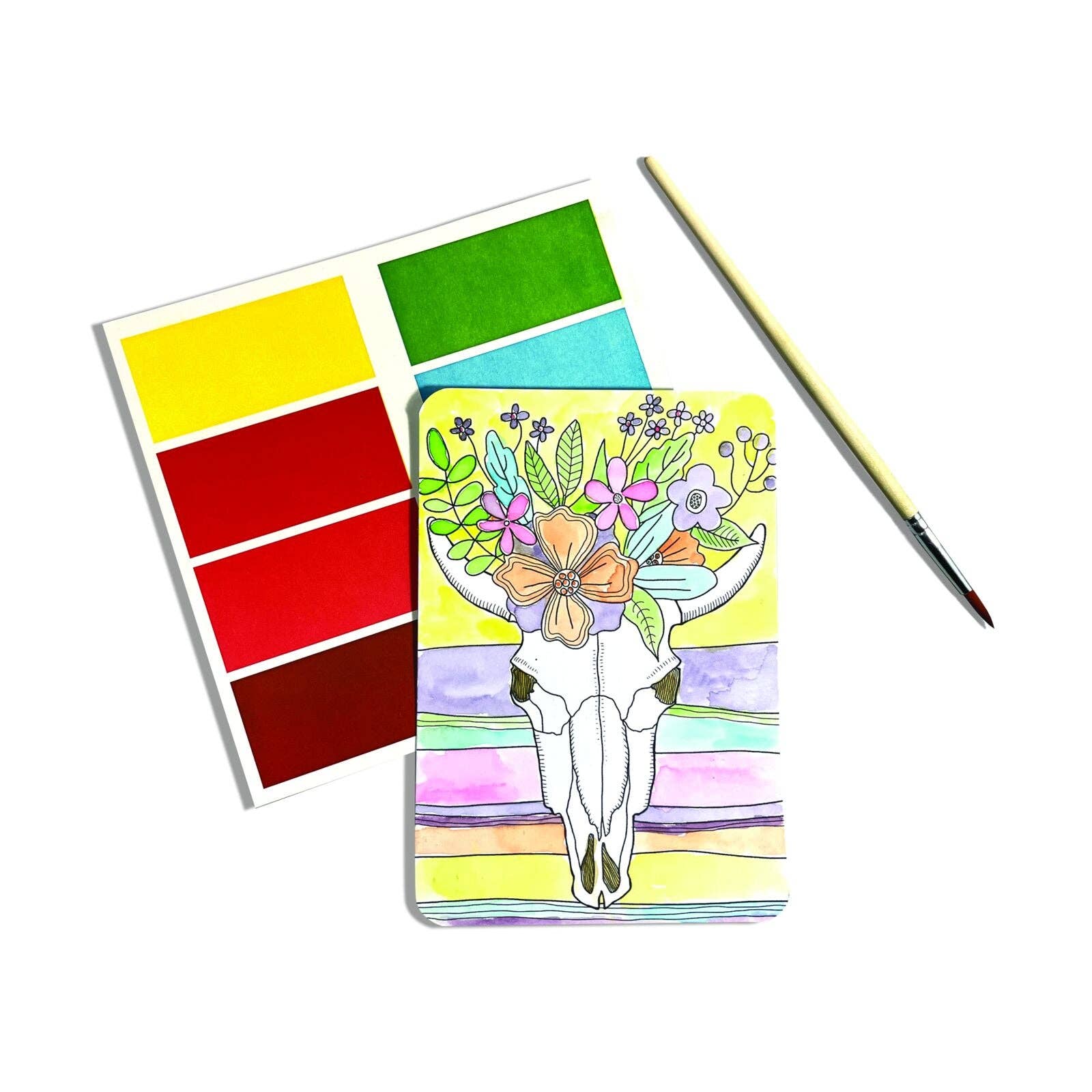 Scenic Hues: D.I.Y. Watercolor Art Kit - Desert Getaway