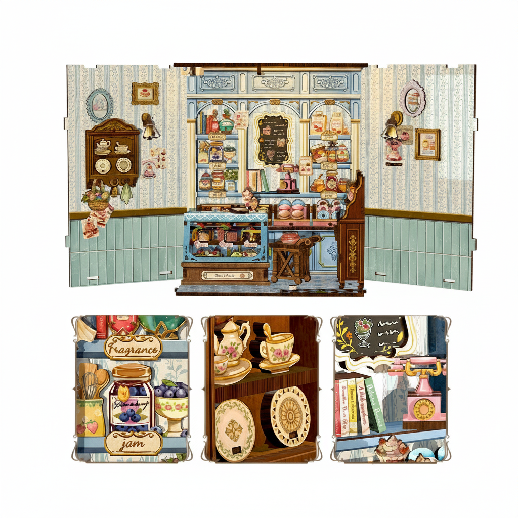 DIY Book Nook Kit: Sweet Marie