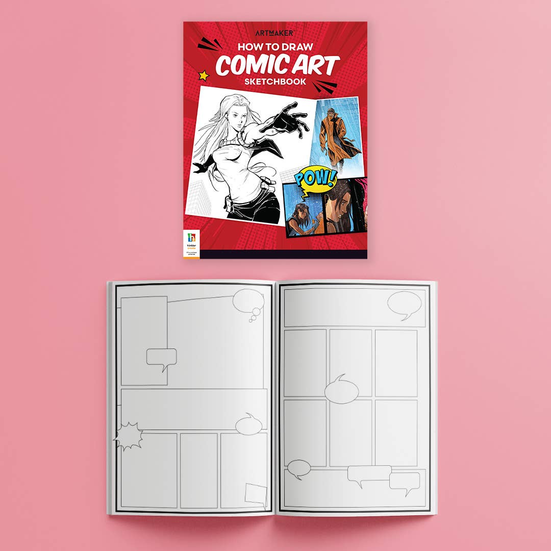 Art Maker How to Draw Comic Art Kit