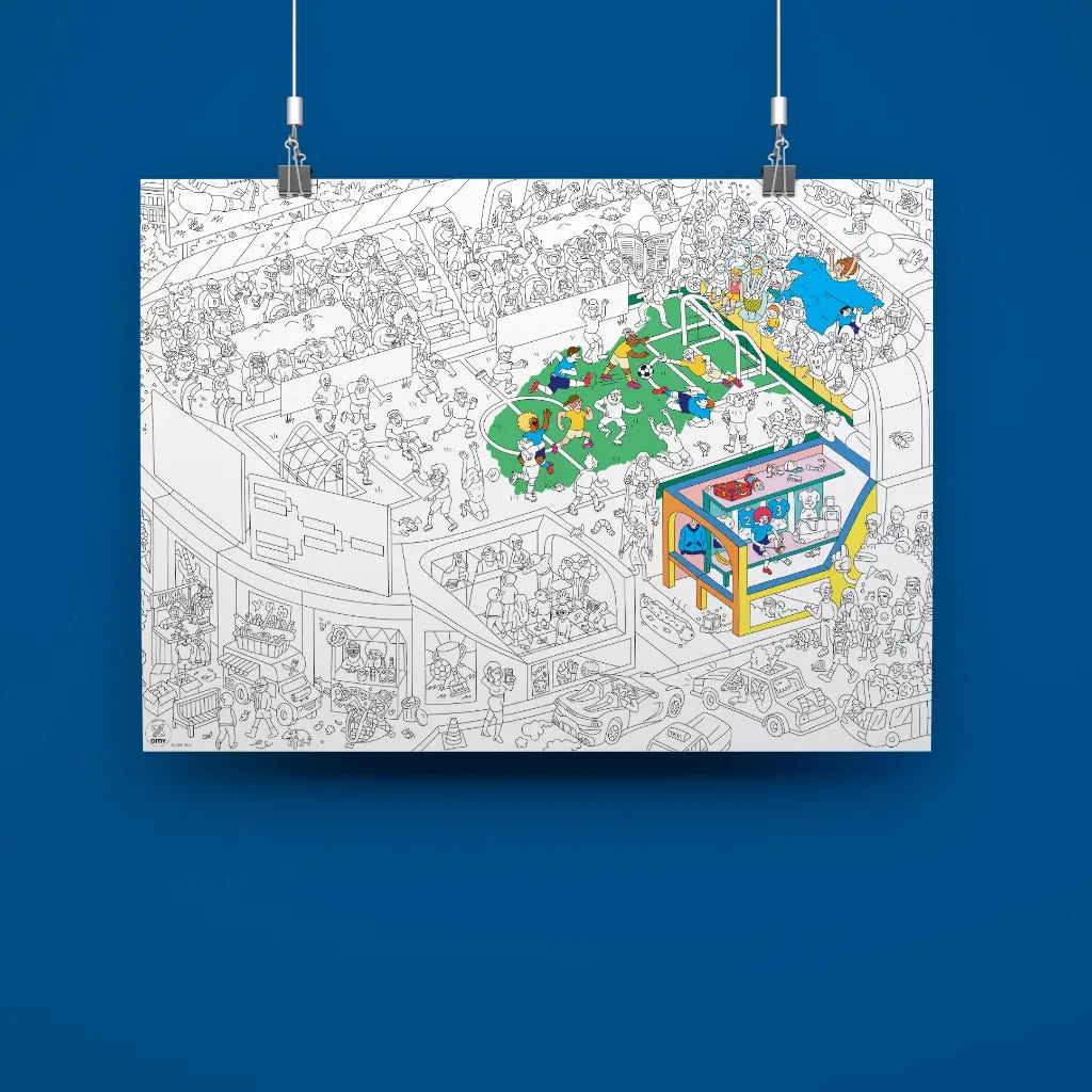 Giant Coloring Poster
