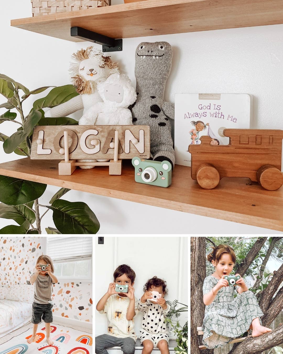 Mikayo the Bear Kids Digital Camera - Model C