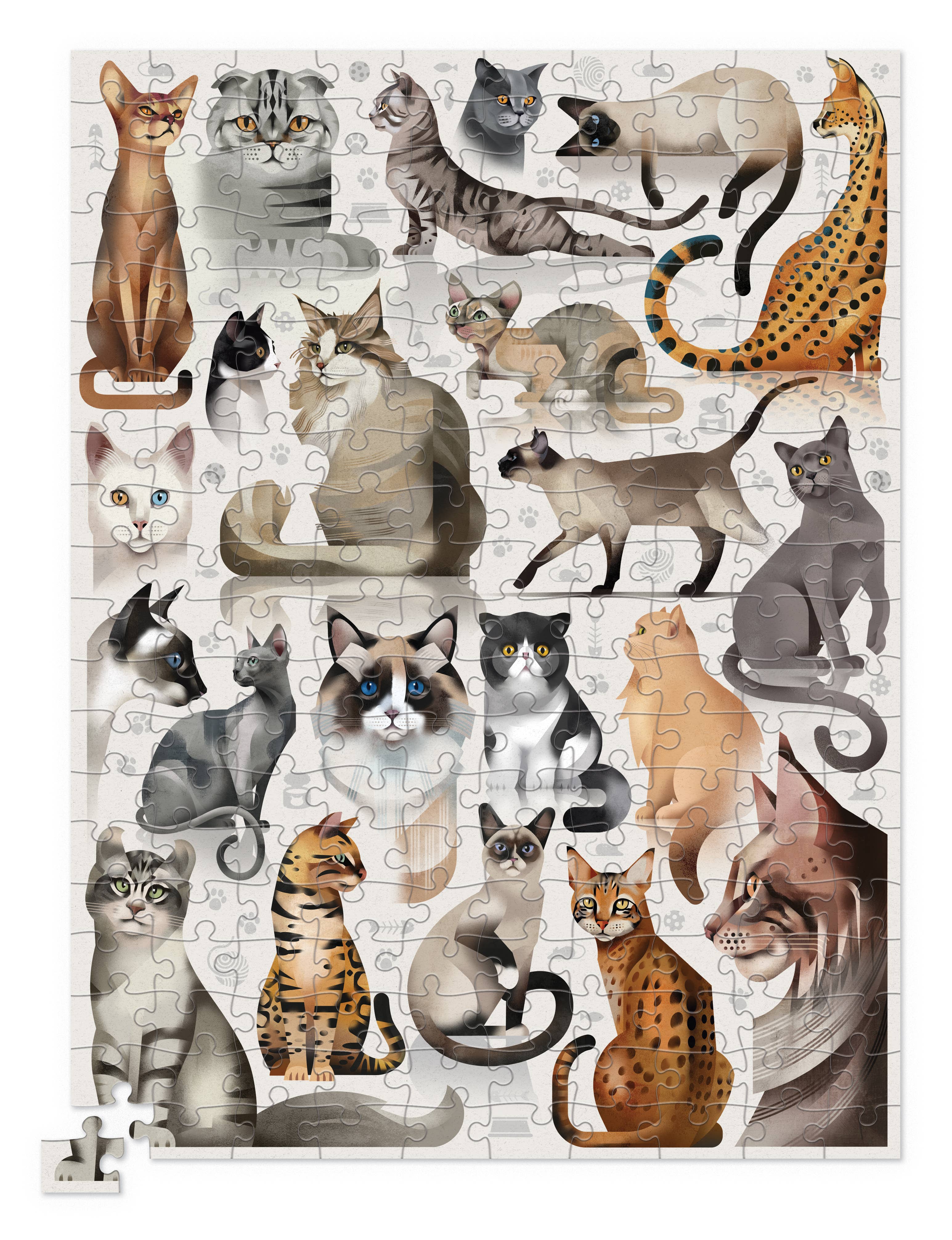 200-Piece Puzzle - Cats