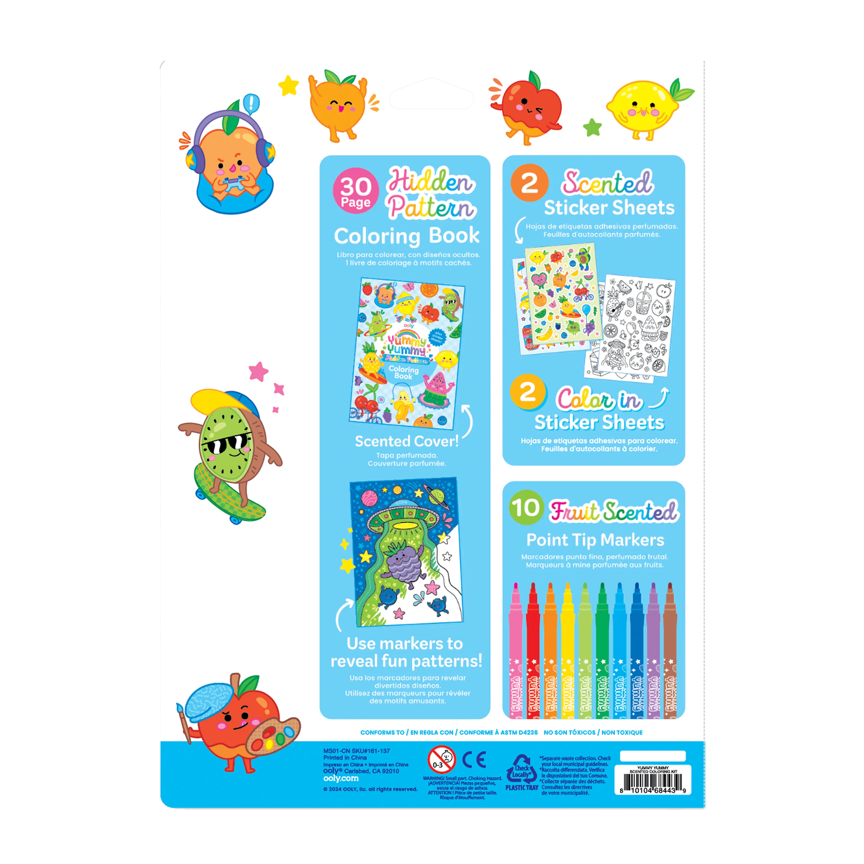 Yummy Yummy: Scented Coloring Kit