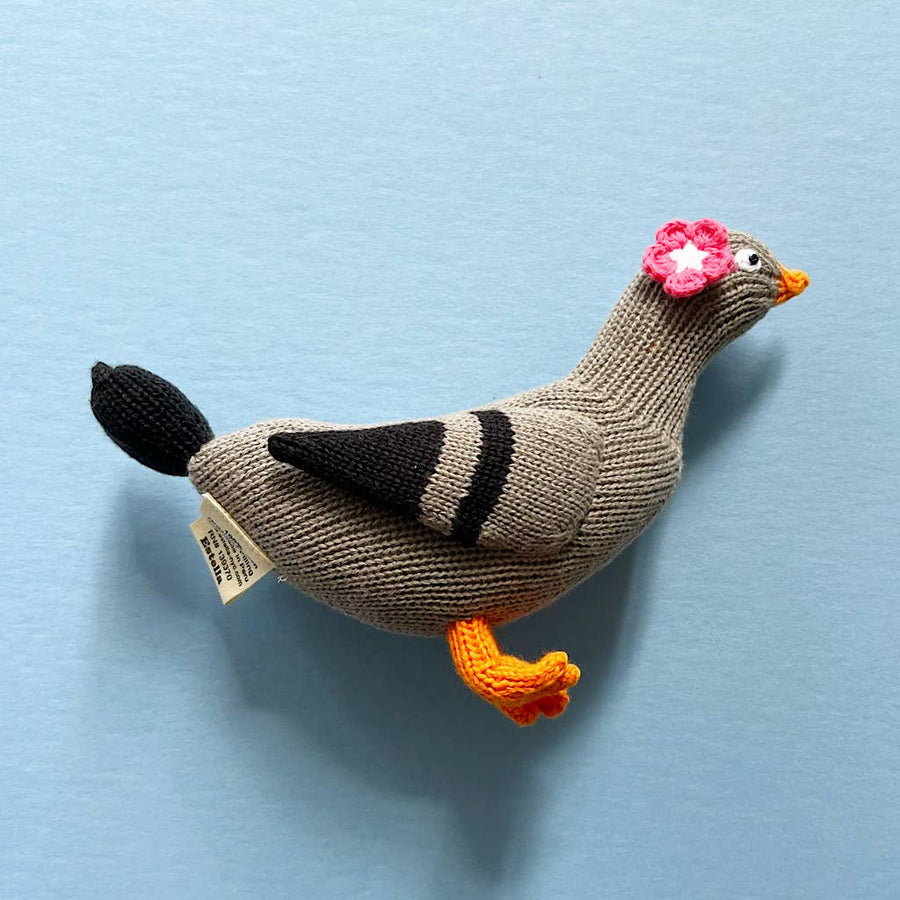 Spring Baby Gifts Cherry Blossom Pigeon Rattle