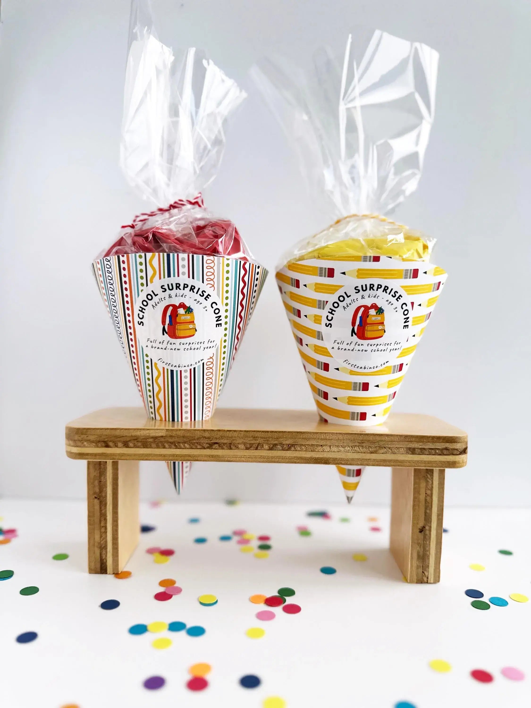 School Surprise Cone – First Day of School Surprise