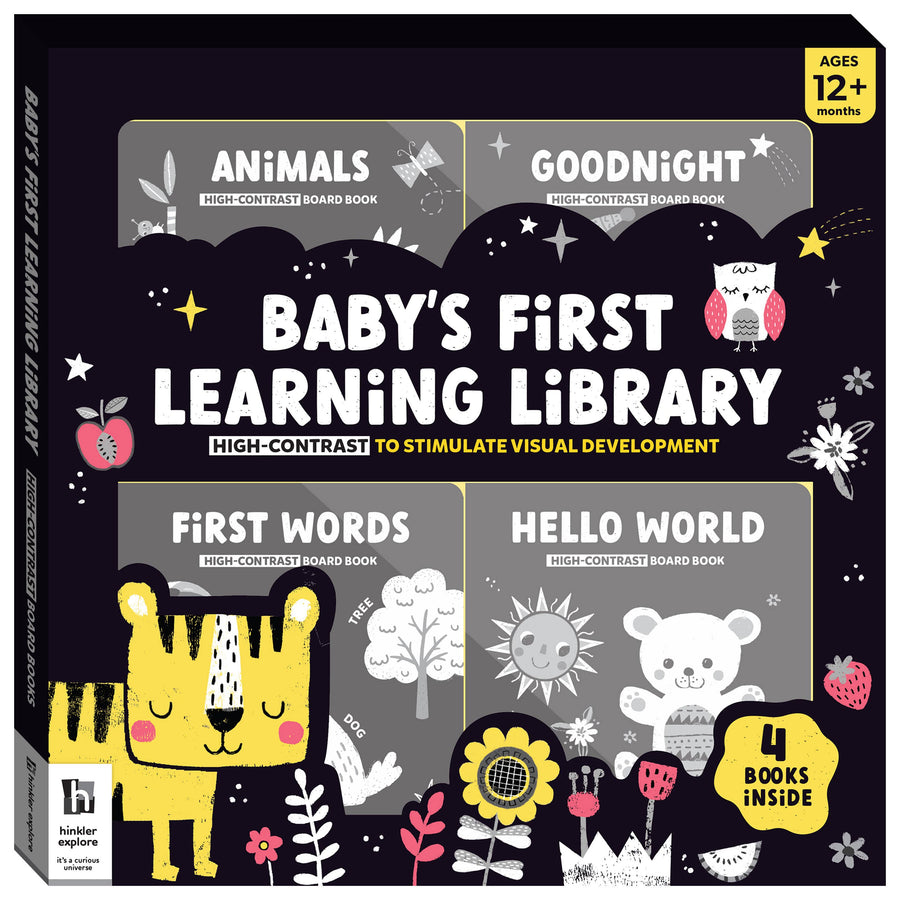 High Contrast Baby's First Learning Library