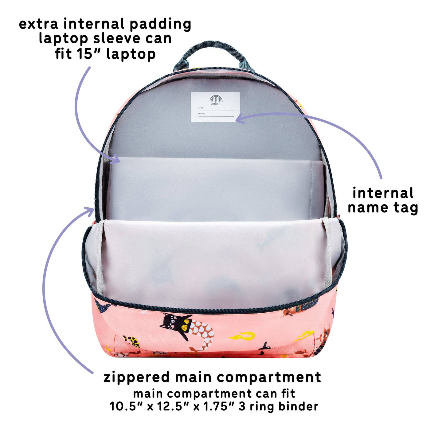 Backpack- Swimming Mercats
