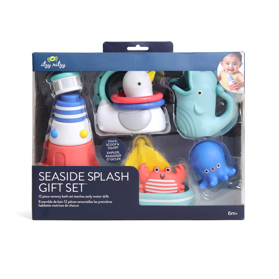 Seaside Splash Bath + Water Toy