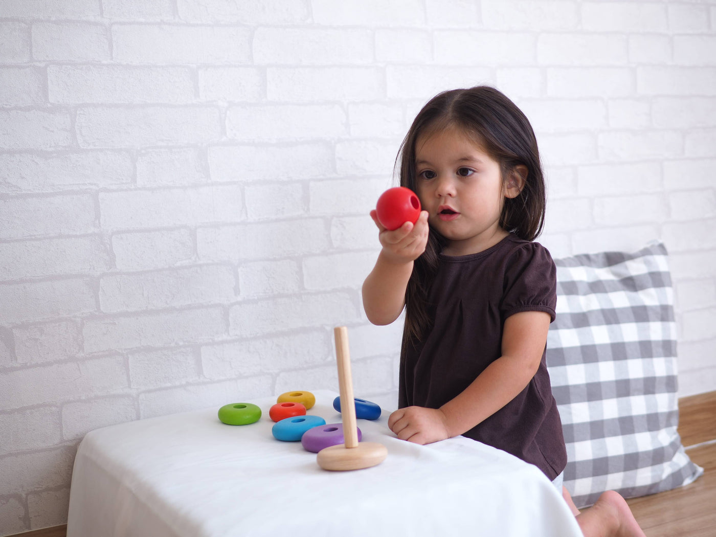 Stacking Ring - Wooden Material