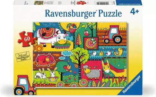 A Day at the Farm Puzzle (60pc)