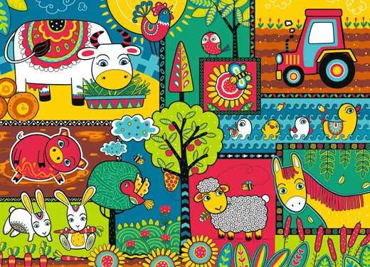 A Day at the Farm Puzzle (60pc)