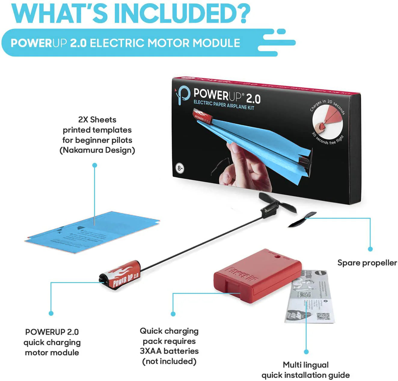 POWERUP 2.0 Airplane Kit