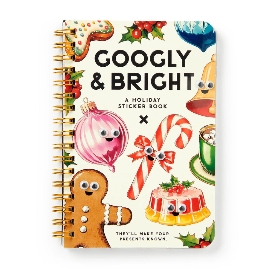 A Googly Holiday Sticker Book