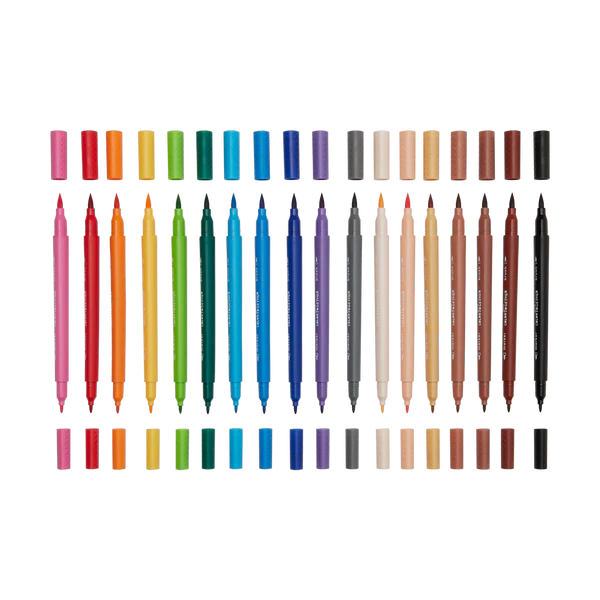 Color Together Markers - 12 Colors & 6 Skin Tones