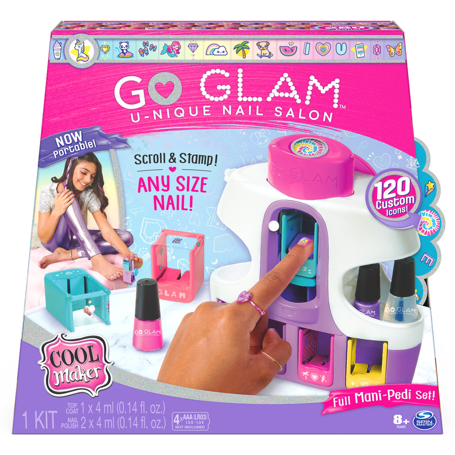 Go Glam Unique Nail Stamper / Glitter Kits