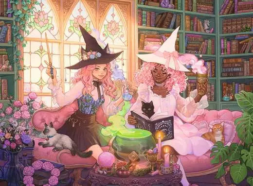 Enchanting Library Puzzle (200pc)