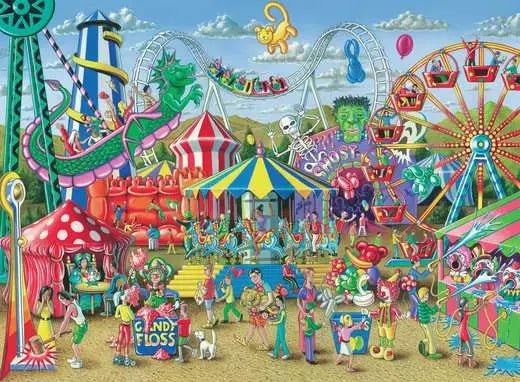 Fun at the Carnival Puzzle (300pc)