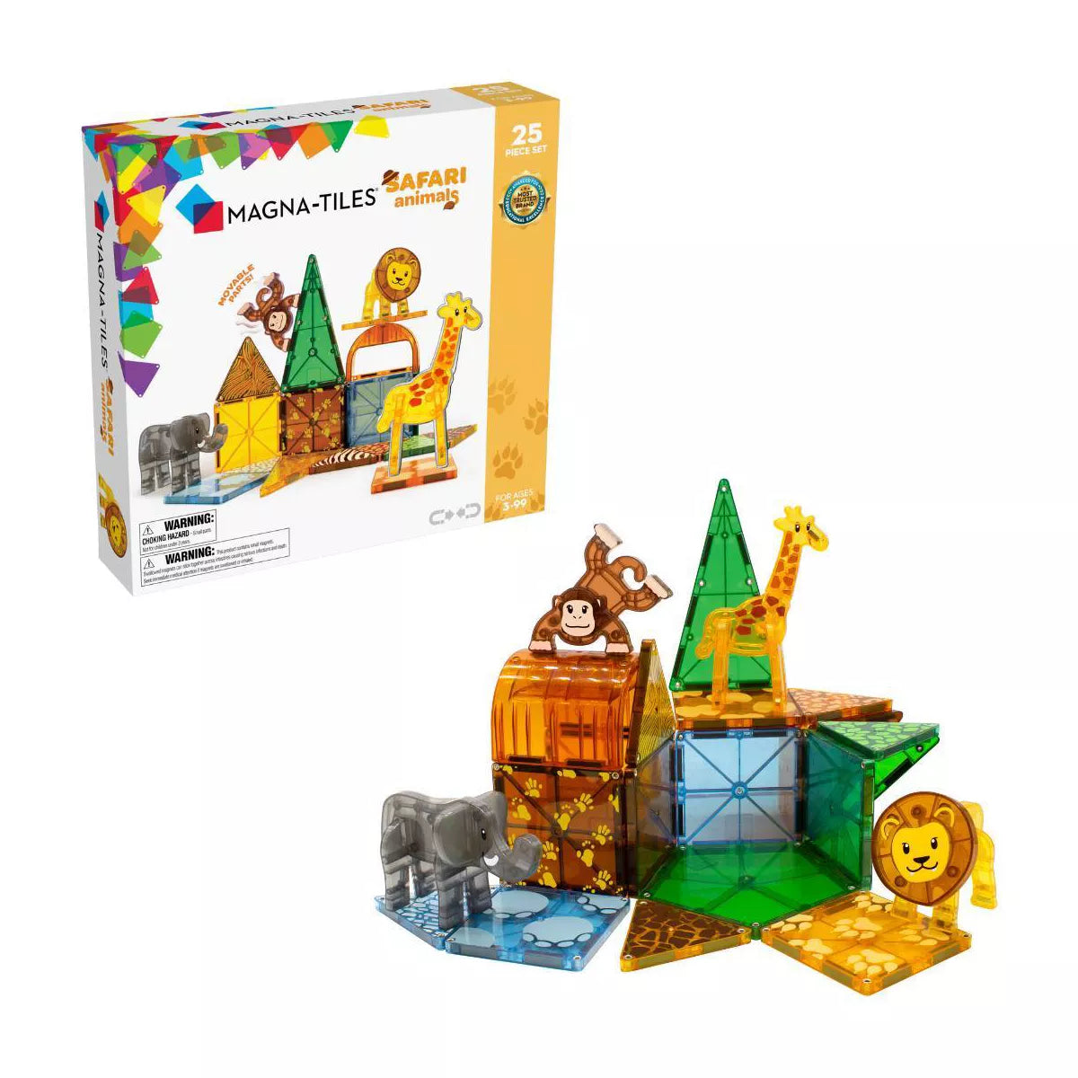 Magna-Tiles Safari 25pc