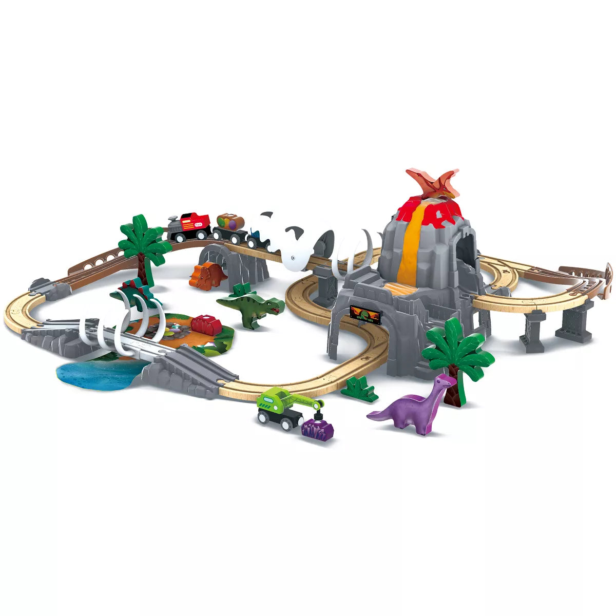 Dino Railway Adventure Set