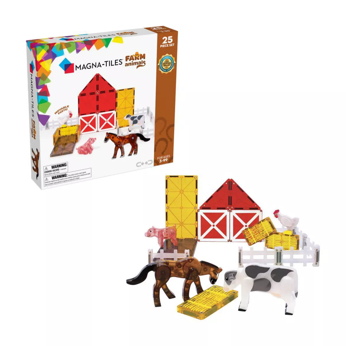 Magna-tiles - Farm Animals