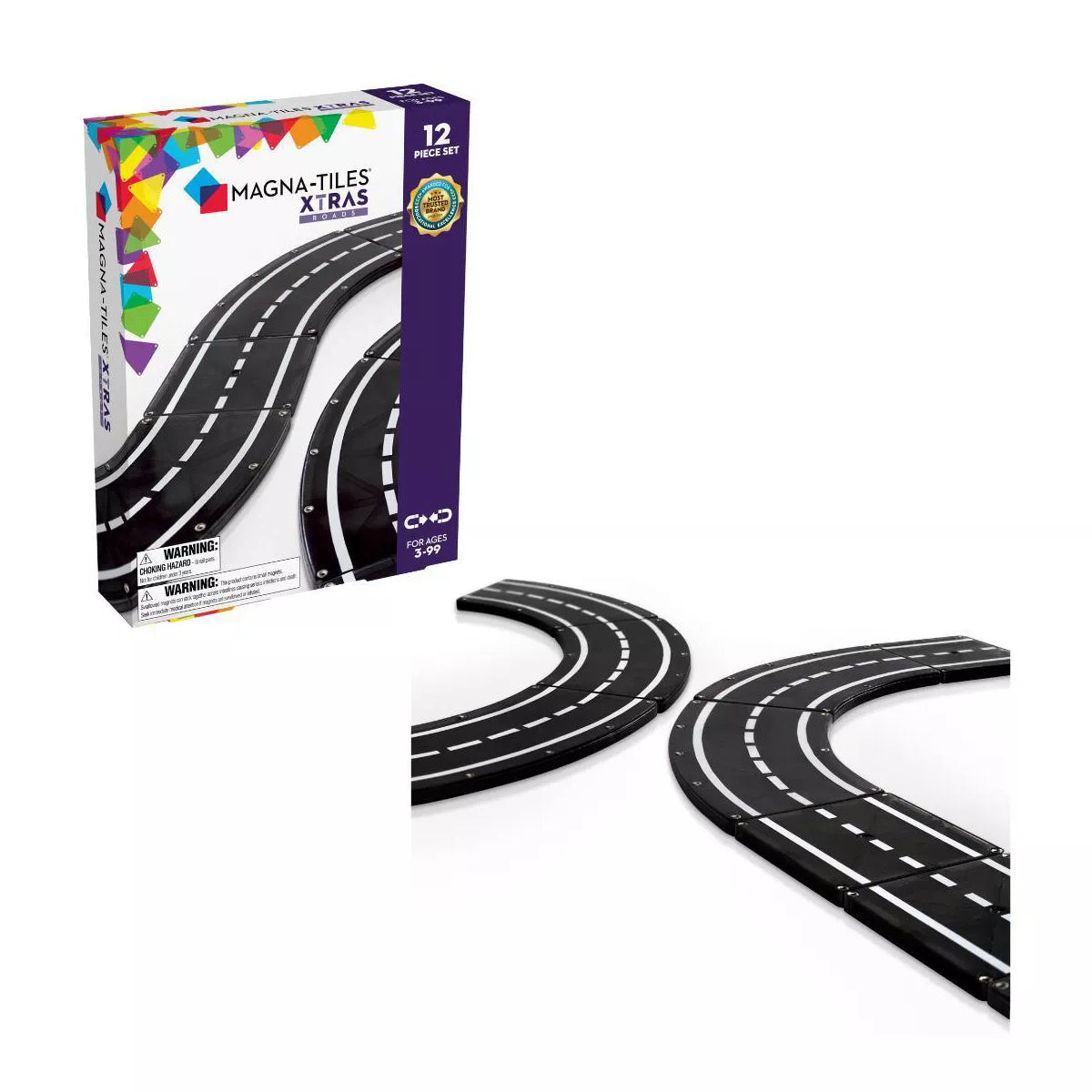 Magna-Tile - ROAD - Xtras Roads