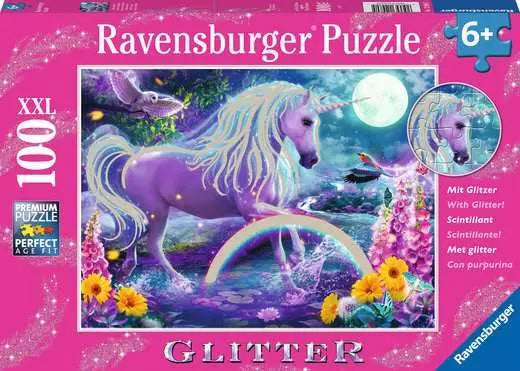 Glitter Unicorn Puzzle (100pc)
