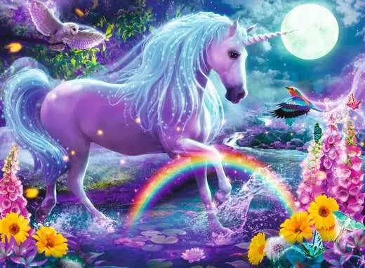 Glitter Unicorn Puzzle (100pc)